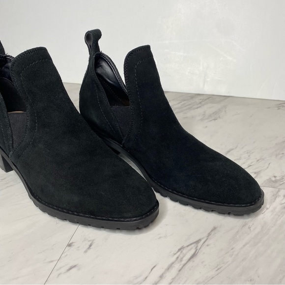 New! Blondo Sandra Black Suede Bootie 7 1/2 M - Picture 10 of 15